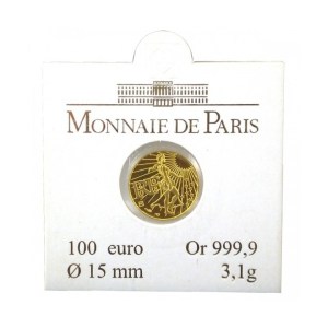 Monnaies 100 EURO OR 2008.