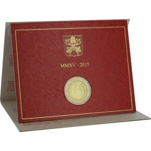 Monnaie de 2 euros ITALIE  VATICAN commémorative 2015