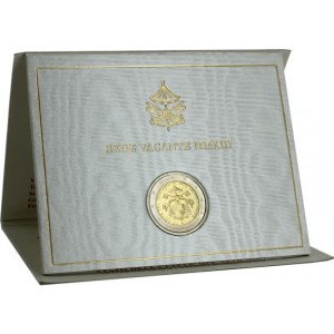 Monnaie de 2€ ITALIE  VATICAN commémorative 2013