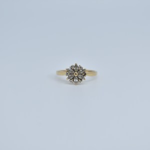 Bague avec brillants