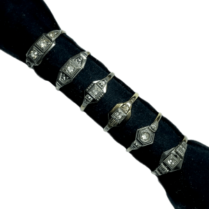 Bagues  de création.