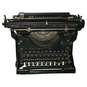 Machine à écrire Underwood Model 5