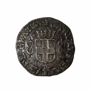 6 soldi de Charles-Emmanuel Ier pour Chambéry 1628