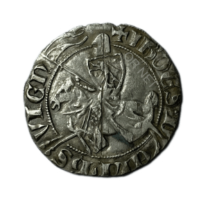 Baudekin de Jean II Dauphin de Viennois, avec point en 3. 1307-1319