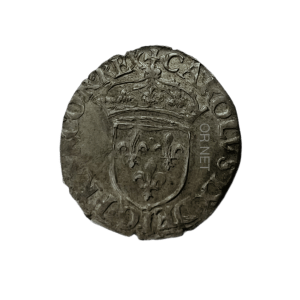 Très rare Sol parisis de Charles IX, 1571 (D) LYON