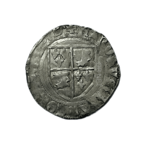 Rare Douzain point 4 de Charles VIII pour Grenoble émis entre 1494-1498