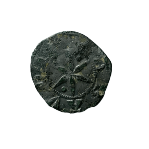 Faux Denier d'époque d'Amédée IV comte de Savoie 1232-1253