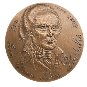 Médaille bronze du notariat français, caisse des dépôts