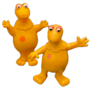 Lot de deux jouets Casimir