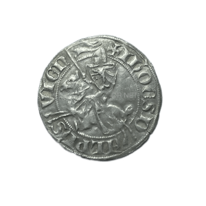 Baudekin de Jean II pour le Dauphiné sans point en 3, 1307-1319.