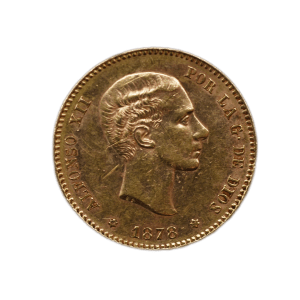 25 Pesetas Alphonse XII 1878 M