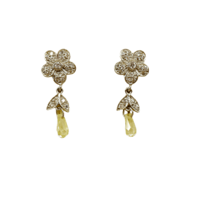 Boucles d'oreilles florales