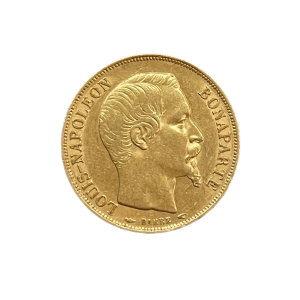 20 Francs Napoléon III tête nue 1852 A
