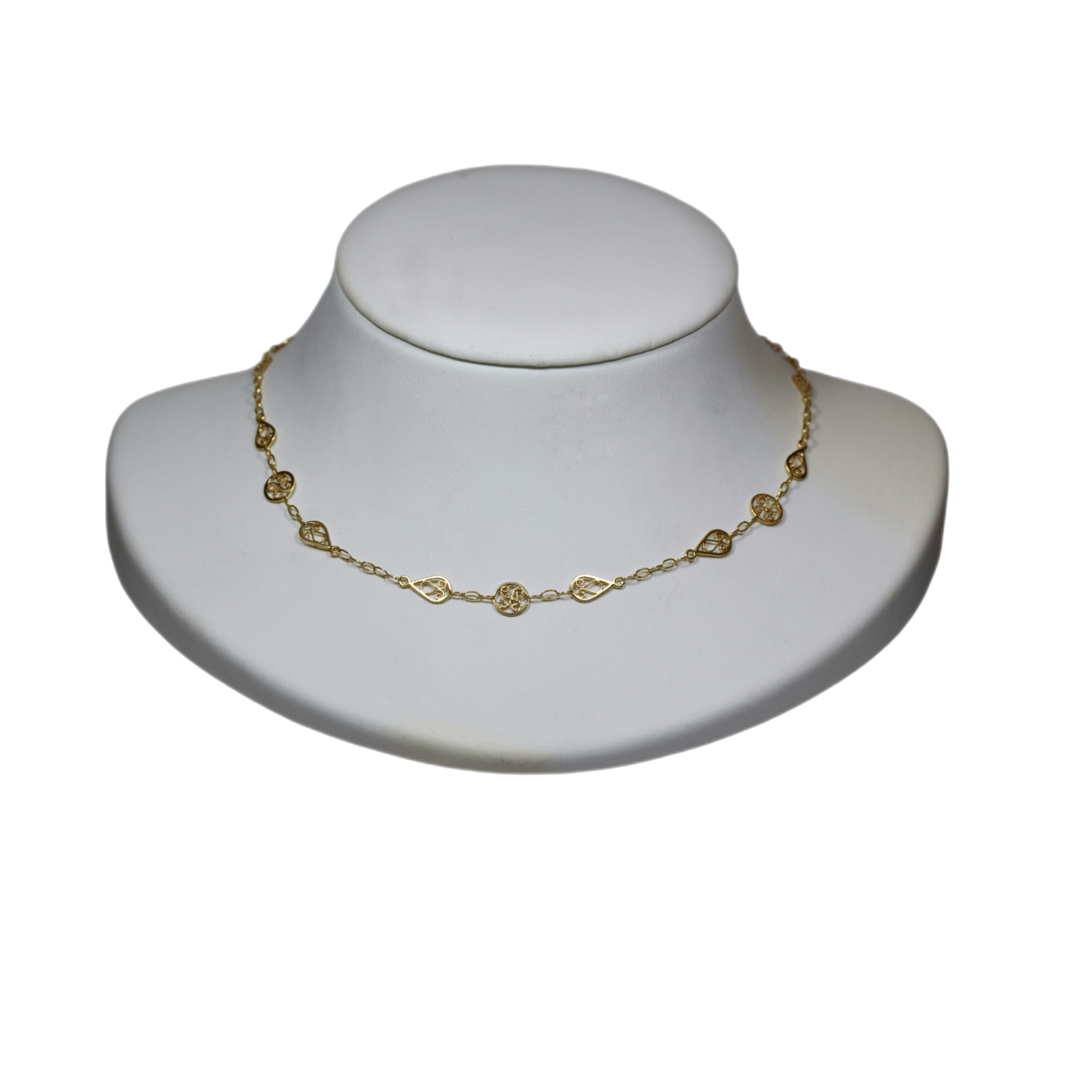 Chaîne en mailles filigranes