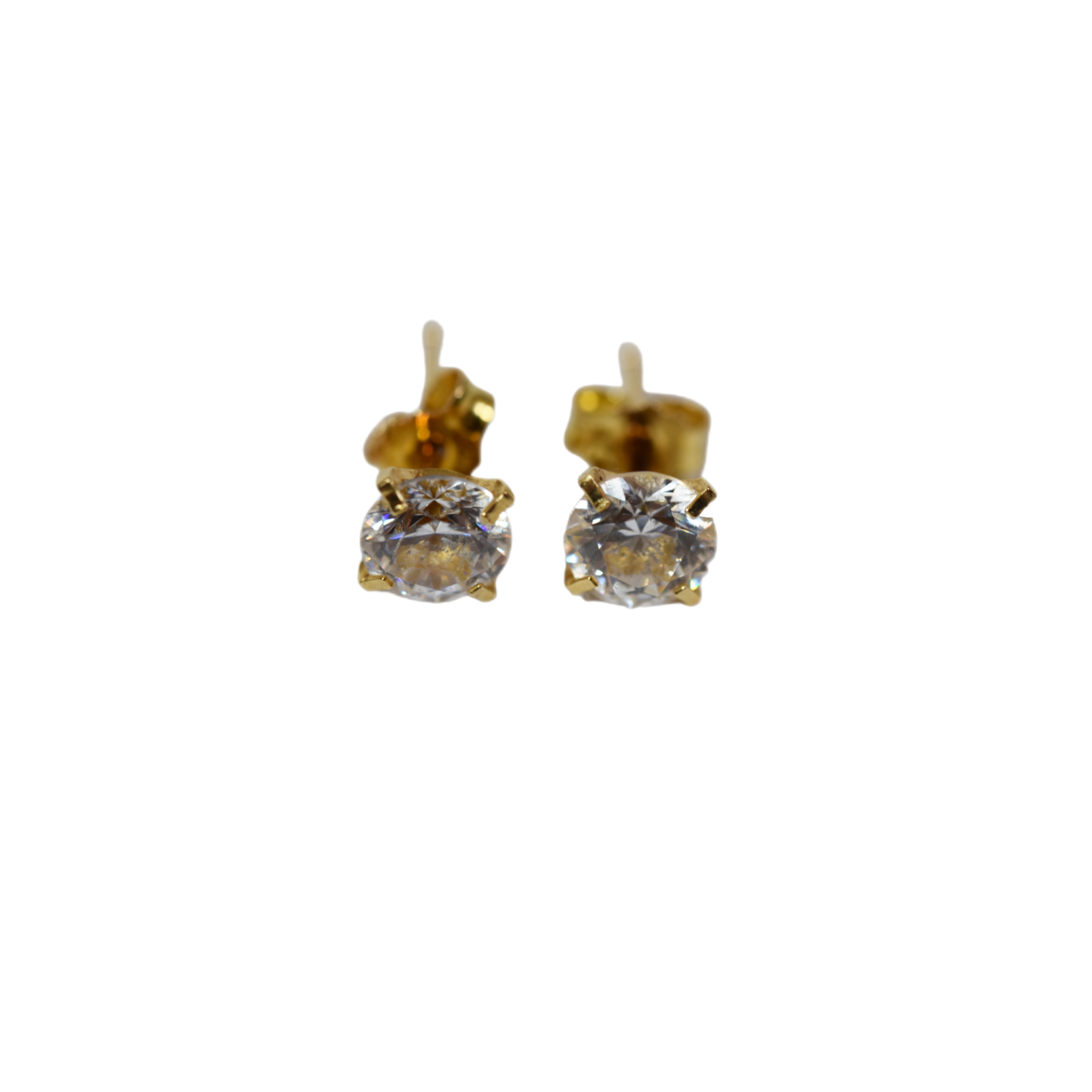 Boucles d'oreilles or 750 brillant