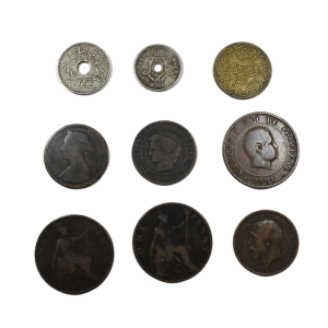 Lot de monnaies en vrac