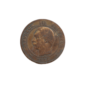 10 centimes Napoléon III 1855 BB