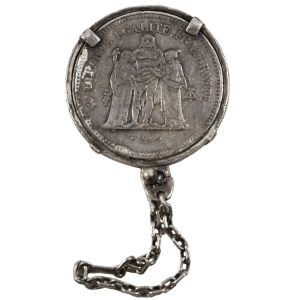 50 francs Hercule 1975 montée en porte-clés