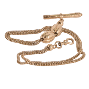 Chaîne de montre à gousset avec remontoir