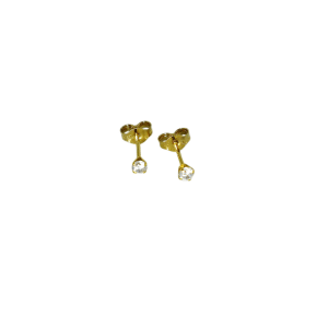 Boucles d'oreilles or 750 Brillants
