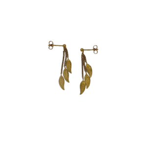 Boucles d'oreilles Or 750 Plumes