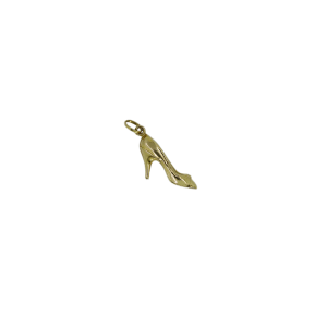 Pendentif or 750 Escarpin