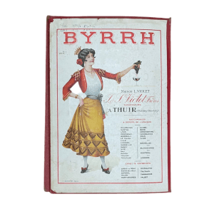 Ancien Porte Menu Byrrh