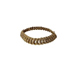 Bracelet or 750 Maille Américaine