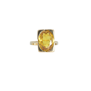 Bague Or 750 / Citrine