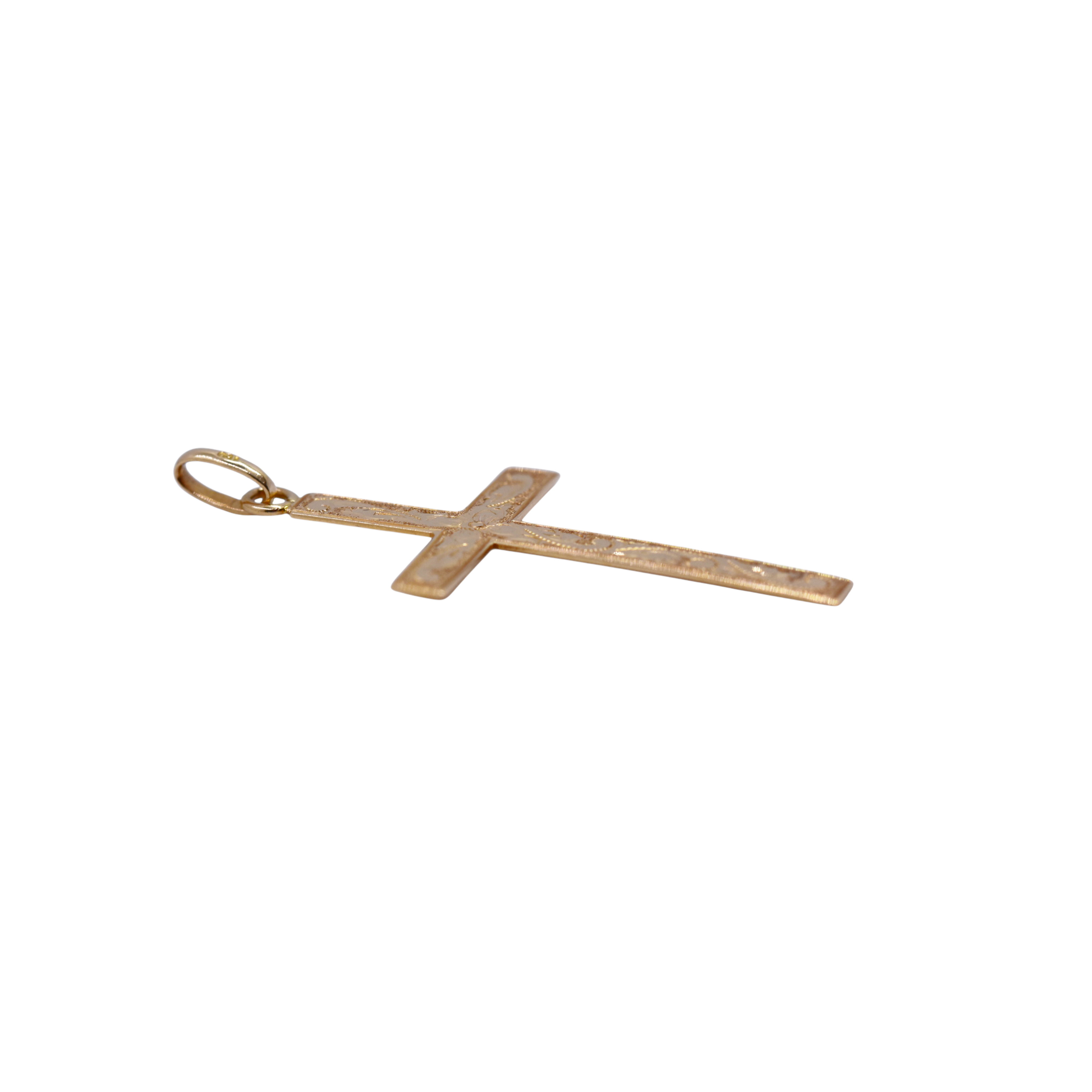 Pendentif Or 750 Croix religieuse – Image 3